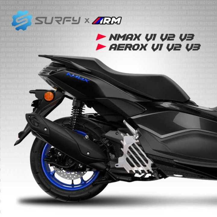 ARM%20Radiator%20Cover%206061-T6%20Aluminum%20CNC%20Heavy-Gauge%20Airflow%20Design%20For%20Nmax%20Aerox%20%20V1.V2.V3%20Aerox%20With%20Bolt%E3%80%9024%20hours%20Delivery%E3%80%91COD%20-%20Image%202