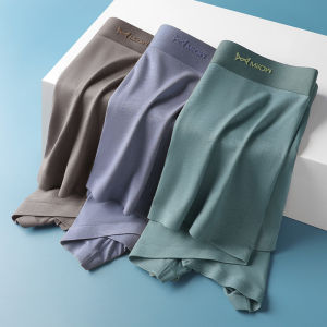 CMENIN  3Pcs ชุดชั้นในเซ็กซี่ชายนักมวยไนลอนกางเกงสบายกางเกงระบายอากาศกางเกงนักมวยผิวนุ่มนักมวยสำหรับผู้ชาย M1320