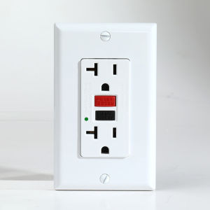 2-Gang GFCI Duplex Safety Universal Outlet Switch With Ground 20A 120V-250v Outlet  Wall Outlet