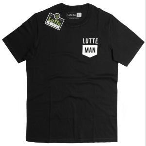 Kaos pria bahan katun combad | kaos distro dewasa | baju oblong sablon | Lutte Man