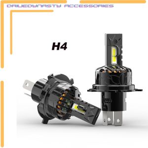 【Popular choice】 DriveDynasty BD 2PCS 120W 30000LM H4 LED H1 H3 H7 H11 9005 9006 HB3 HB4 9012 HIR2 LED HEADLAMP FOGLAMP CANBUS 6500K 12V 24V PNP