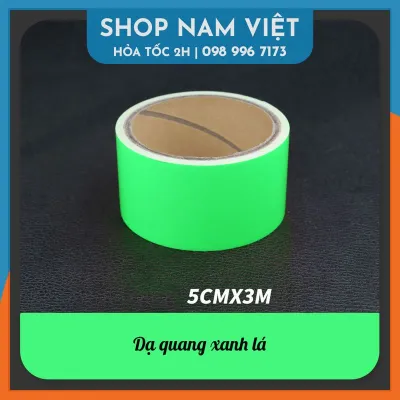 Băng Keo Phản Quang Dạ Quang Dán Nhà Cửa Trang Trí Oto