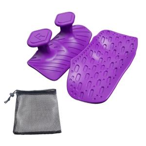 Elastic Rubber Gym Handle for Weightlifting CrossFits Ergonomic Grip Stability Comfortable Palms Support