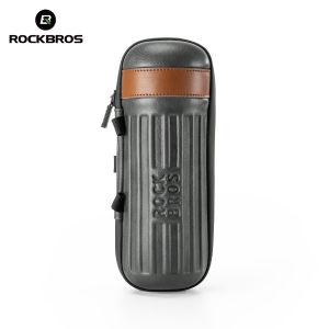 ROCKBROS Bicycle Repair Tool Kit Bag EVA Hard Shell Portable MTB Road Bike Mini Pump Bag Bike Accessories