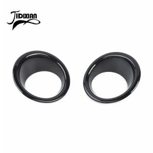 OnlyF U Car Front Fog Light Lamp Decoration Cover fit for Jeep Wrangler JK 2007 2008 2009 2010 2011-2017 Exterior Accessories Q3P9R