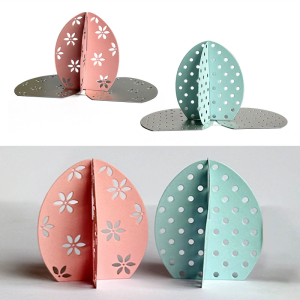 Metal Die Cuts Easter Flower Egg Cutting Dies Stencil DIY Cutting Template for Scrapbooking Album Paper Embossing