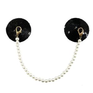 Phụ nữ của Sequins miếng dán ngực tự dính tái sử dụng Silicone pasties Rave cánh hoa vú dính áo ngực núm vú dán