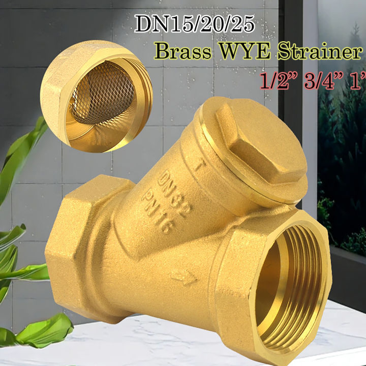 Brass WYE Strainer 1/2