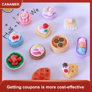 【CANAMEK】 10pcs Dollhouse Mini thực phẩm đồ chơi Dollhouse nhà bếp trang trí Dollhouse Phụ kiện cho trẻ em giả vờ chơi đồ chơi
