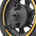 VJDA 10 Inch Electric Scooter Front Wheel Rubber 60/70-6.5 Replacement Front Wheel Durable Heavy Duty Scooter Front Wheel for Ninebot Max G30 Replacement Parts. 