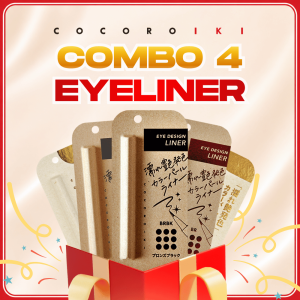 COMBO 4 Bút kẻ mắt không trôi Cocoroiki - Eyeliner Nhật Bản chính hãng phân phối độc quyền