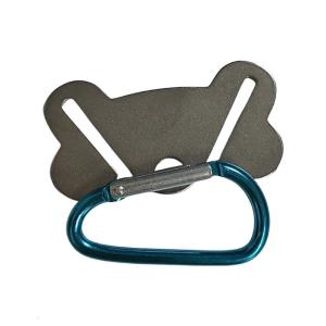 Thuận tiện Dog túi vệ sinh cho thú cưng clip kẹp cố định cho nhiều túi kích thước rắc rối một cách tự do Pet đi bộ và du lịch cắm trại bánh