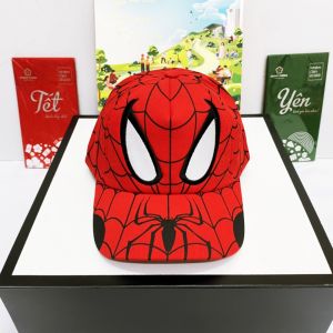 Mũ Lưỡi Trai Cho Bé Thêu Hình Siêu Nhân Nhện Cực Chất /Bé Từ 3 Tuổi -6 Tuổi
