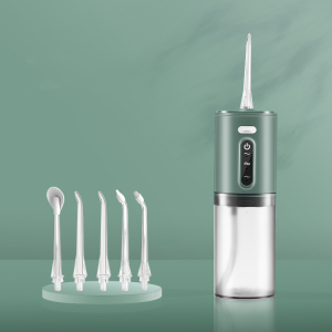 Flosser Air Elektrik Tropicana 360 Electric Water Flosser Portable Dental Floss 5000mAh Teeth Cleaner Oral Irrigator IPX7 Waterproof 冲牙器 Oral Irriga Intelligent Memory 70-day Battery Life