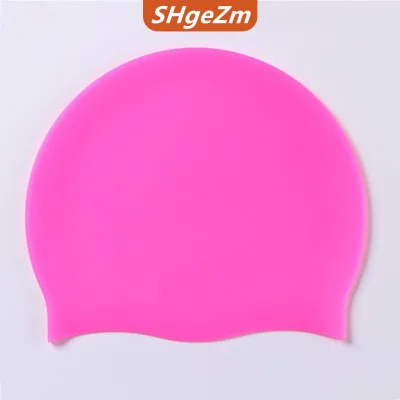 [COD] SHgeZm Silicone Thế Giới Silicone Mũ Bơi Người Đàn Ông Phụ Nữ Tóc Dài Màu Sắc Không Thấm Nước Thể Thao Đàn Hồi Cao Người Lớn Bơi Hồ Bơi Hat Lặn Hat