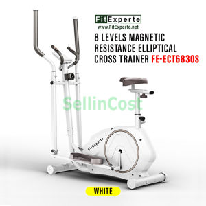 [UPGRADED] Sellincost FEXPERT 3in1 Elliptical Cross Trainer 8 Speed Resistance Magnetic Motorize Control Bicycle Spinning Bike Exercise Bike Fitness Basikal Exercise Elliptical Exercise Machine 1Yr Warranty Basikal Senaman Murah ECT6830S ECT7350