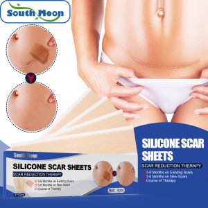 South Moon Scar Removal Sticker Professional Scar Removal Sticker Flattening Injuries Burns & Caesarean Section Scar Self-adhesive Patch