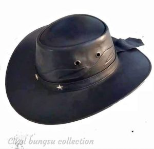 promo topi koboy  kulit domba aslii (banyak varian warna) COD