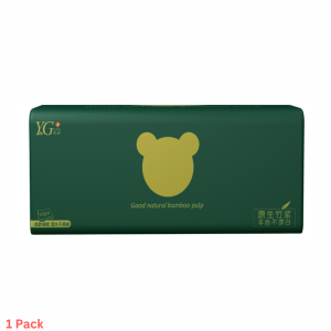 ⭐BIGMAYO⭐ 300pcs Interfold Large Bamboo Tissue Extra 2 Layers Thick Tissue Kertas Tisu Non-Fluorescent for Toilet Hospital Pet