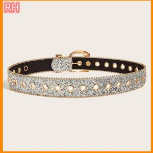 🔥🔥🔥ranghe Goth Punk Phụ Nữ Của Vành Đai Thời Trang Rhinestone Vành Đai Cô Gái Trang Trí Jeans Rộng Vành Đai Rock Người Đàn Ông Phụ Nữ Thời Trang Vành Đai