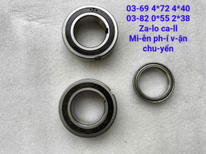 Bạc đạn gắn buly đảo chiều máy xát gạo