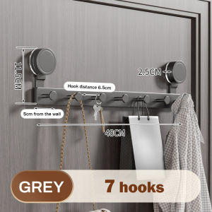 (Redy Stock)Bathroom Suction Cup Hook Back Door Hook No Drill Clothes Hanger Hook for Kitchen Bathroom Toilet 吸盤掛鉤 免打孔
