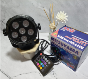Lampu Par LED RGB Mitsuyama MS-9906 RGB Warna Warni Untuk Acara Pesta Karaoke DLL