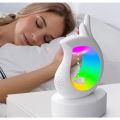 E-Home Anti gravitasi diffuser aromatherapy humidifier ruangan dan speaker bluetooth Lampu 7-warna-warni. 