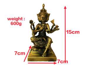 [Fortune Destiny] Feng Shui Four Faced Buddha Phra Phrom Four Faced God Face Buddha  四面佛 金身 佛像 神像