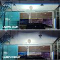 LAMPU PROJIE PROJI PROJECTOR BILED GANDALF 2.5 INCH 60WATT 60W BLUE LENS BI LED HIGH LOW BODY BLACK PLUS KIPAS BILED MOTOR MOBIL. 