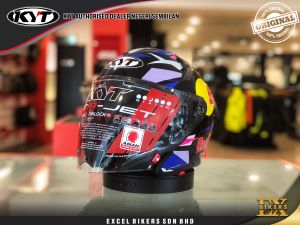 KYT HELMET TTR JET OPEN FACE REDBULL MALAYSIA / KYT TTR JET/KYT OPEN FACE/DOUBLE VISOR HELMET