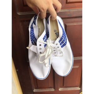 Giày Bata Đế Xanh Cao Su Chuyên Đá Bóng Sân Cỏ Nhân Tạo Phủi Cao Cấp Siêu Bền Size 38 - 43