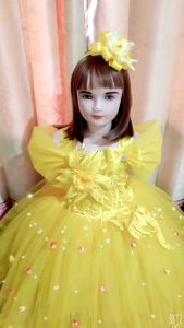 Dress Pesta Anak Usia 1-10 Tahun Panjang Sematakaki