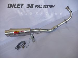 Knalpot racing cld inlet 38 mio m3 sporty smile j soul gt fino fi karbu xeon carbu 125 x ride nmax spin nex sky wife sky drive aerox freego fazzio full system