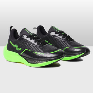 NUEVO - Sepatu Running Nuevo Velocity Putih Silver Olahraga Jogging Lari Pria