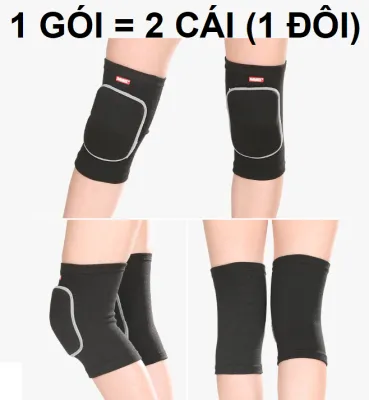 Băng Quấn Đầu Gối Aolikes 0210 ( 2 chiếc ) Có Lớp Đệm Yoga Gym Cho Nữ