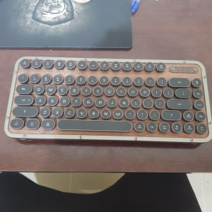 AZIO Retro Compact Elwood MK-RCK-W-01-US MAC Mechanical Keyboard