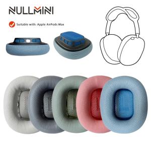NullMini For Apple AirPods Max Replacement Protein Leather Earpads Headphones Ear Cushion Memory Foam Sleeve Earphone Earmuff