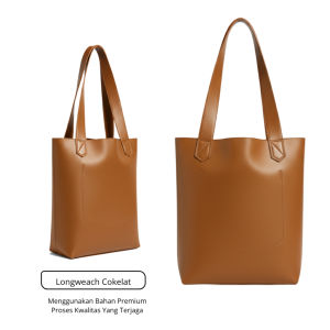 LONGWEACH PINK - Tote Bag Kulit Polos