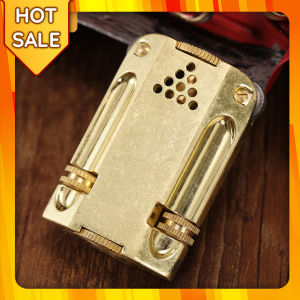 Bật lửa xăng đá Zorro Z-546 thiết kế 2 bánh xe đánh lửa - Bật Lửa Bằng Đồng - Hộp Quẹt Xăng Đá Độc Lạ (KHÔNG CHỨA XĂNG GAS)