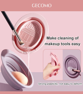 【Hot Sale】Brush Cleaning Pad Cosmetic Brush Cleaning Pad Cosmetic Brush Cleaning Bowl Beauty Tools Silicone Brush Cleaning Pad Brush Plate硅胶洗刷碗