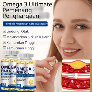 Antartika Krill Oil/Kapsul Lunak Minyak Ikan / Minyak Ikan Omega-3 EPA & DHA / Suplemen Nutrisi Bergizi Minyak Ikan/Kapsul Lunak Minyak Ikan Untuk Dukungan Kesehatan Nutrisi