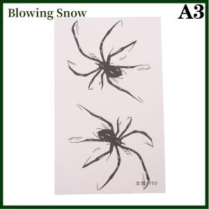 Blowing Herbal Tattoo Stickers Spider Web Temporary Tattoos Lasting Punk Cobweb Tattoo Cheap Goods Festival Art Man Tattoo Sticker