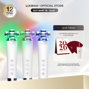 [SALE TẾT] Máy Nâng Cơ Giảm Mỡ Mặt & Trẻ Hoá Da Halio RevitaWave Skin Rejuvenator Kết Hợp Ánh Sáng Sinh Học