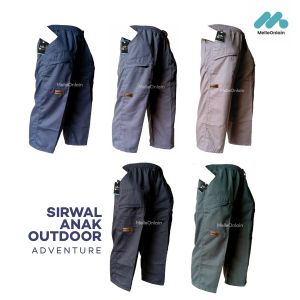 Celana Sirwal Anak Outdoor Cargo Tactical Adventure Melleonlain