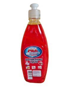ALL MIGHTY Dishwashing Liquid Extra Strength 400 ml (Red) - 1 Pc