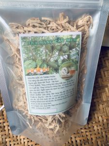 Trà mãng cầu xiêm thái sợi (gói 100g) hàng loại 1 thơm phức nong cho người tim mạch tốt cho gan tiêu hóa