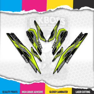CLICK 125 V3 INDO DECALS (2024 CL 00-A5 STYLE) MotoKits By Inkboss Creations