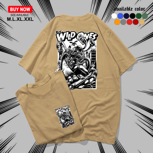 Kaos DISTRO  THE WILD ONE - KAOS PRIA - KAOS KATUN - KAOS KERAH BULAT - KAOS LENGAN PENDEK - KAOS santai - KAOS SABLON DIGITAL BERKUALITAS