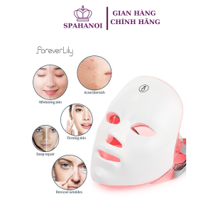 Mặt Nạ Ánh Sáng Sinh Học Mặt Nạ Đèn Led 7 Màu Hàn Quốc SPA -TMV [BH 12 THÁNG]